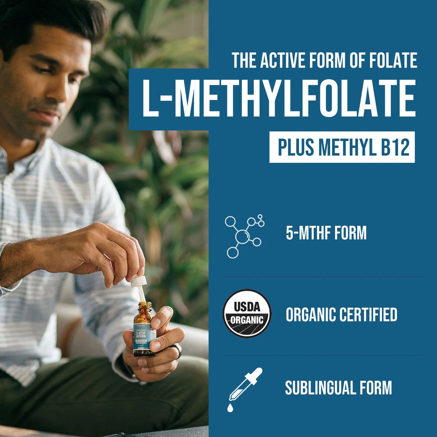 L-Methylfolate 5-MTHF Drops