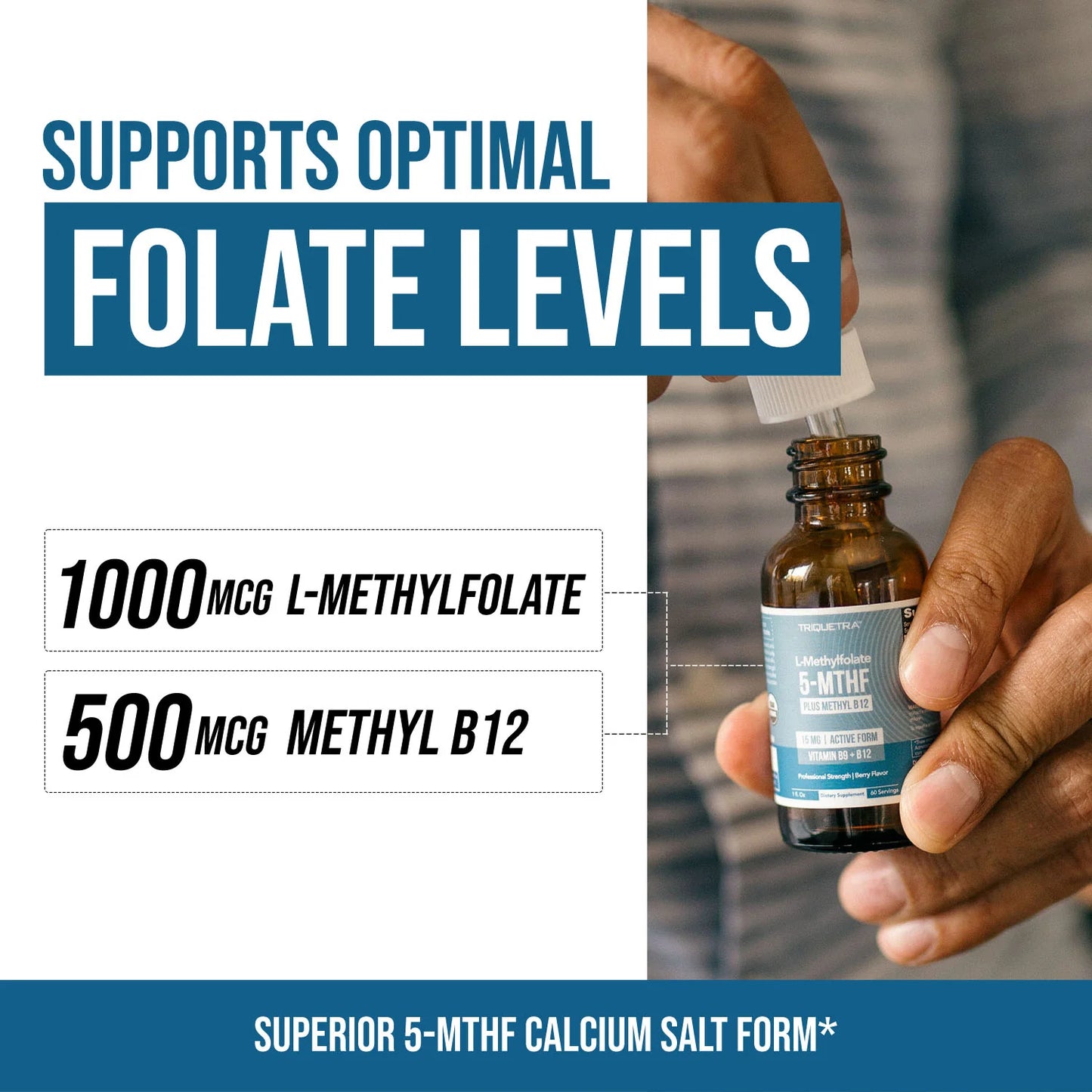 L-Methylfolate 5-MTHF Drops